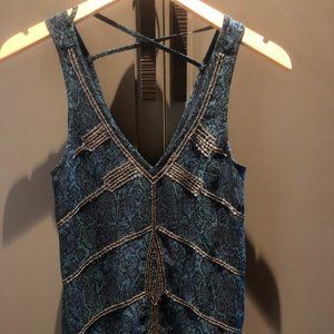 Ecote Green Sequin Top